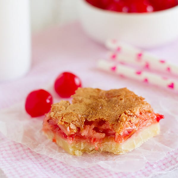 Coconut Cherry Almond Bars Recipe