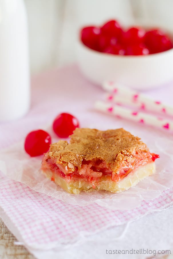 Coconut Cherry Almond Bars Recipe