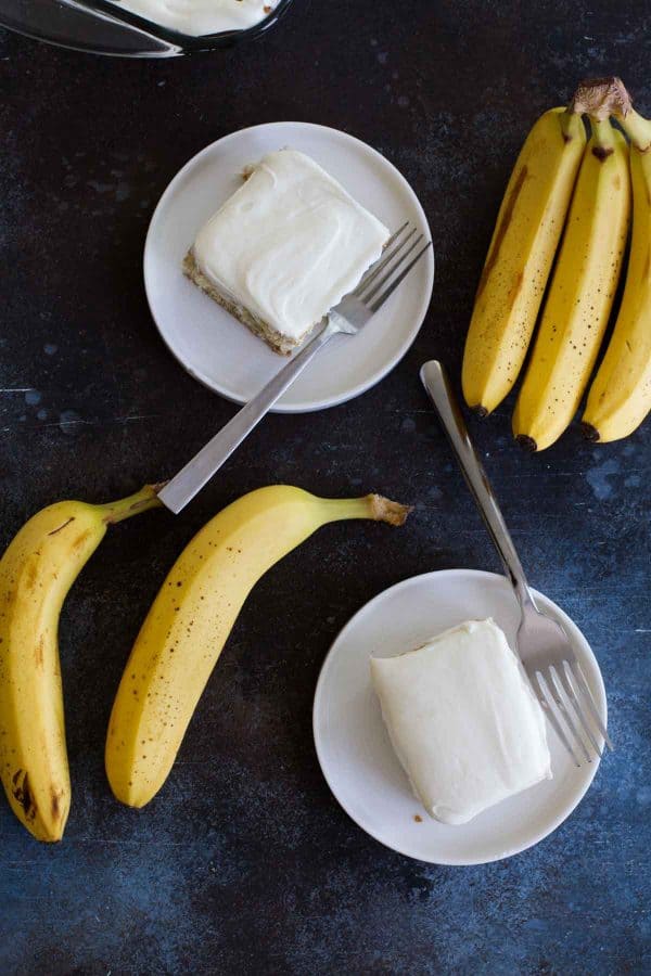 frosted banana cake taste