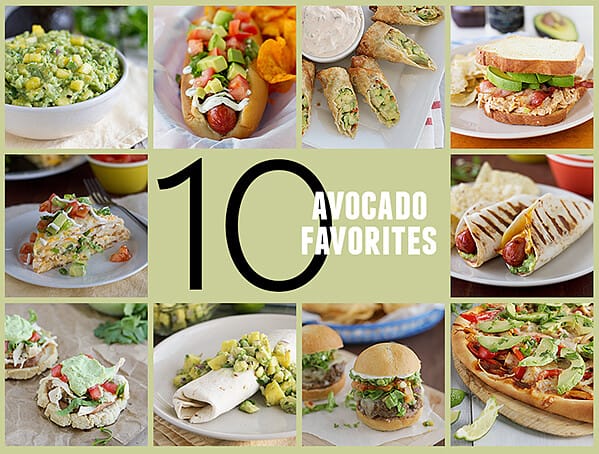 10 Favorite Avocado Recipes on Taste and Tell