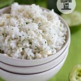 Cilantro Lime Rice on Taste and Tell