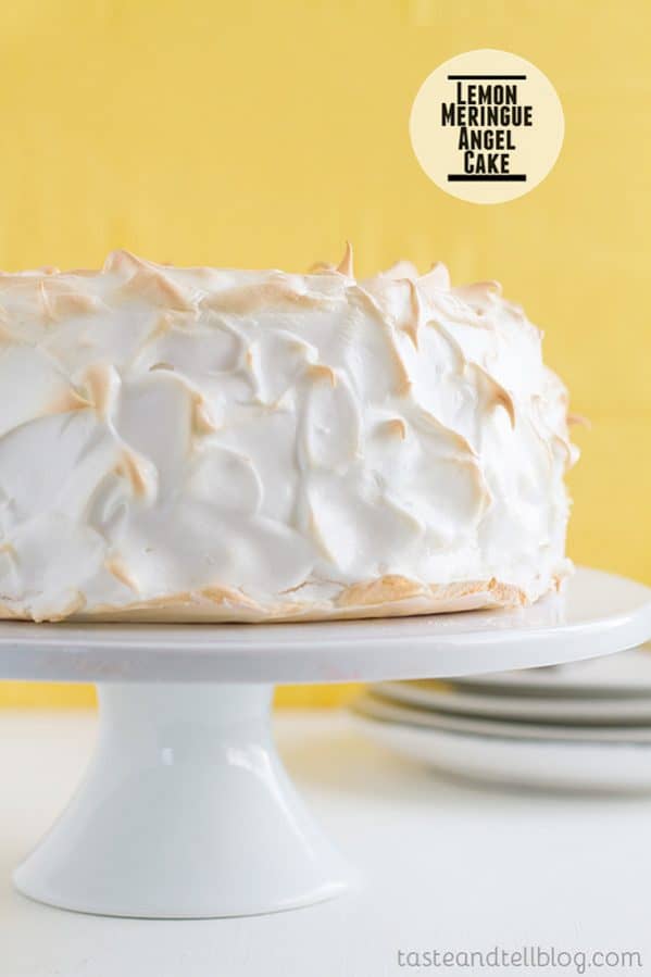 Love angel food cake and lemon meringue pie? This Lemon Meringue Angel Cake combines the best of both for an impressive dessert!
