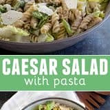 Caesar Salad with Pasta