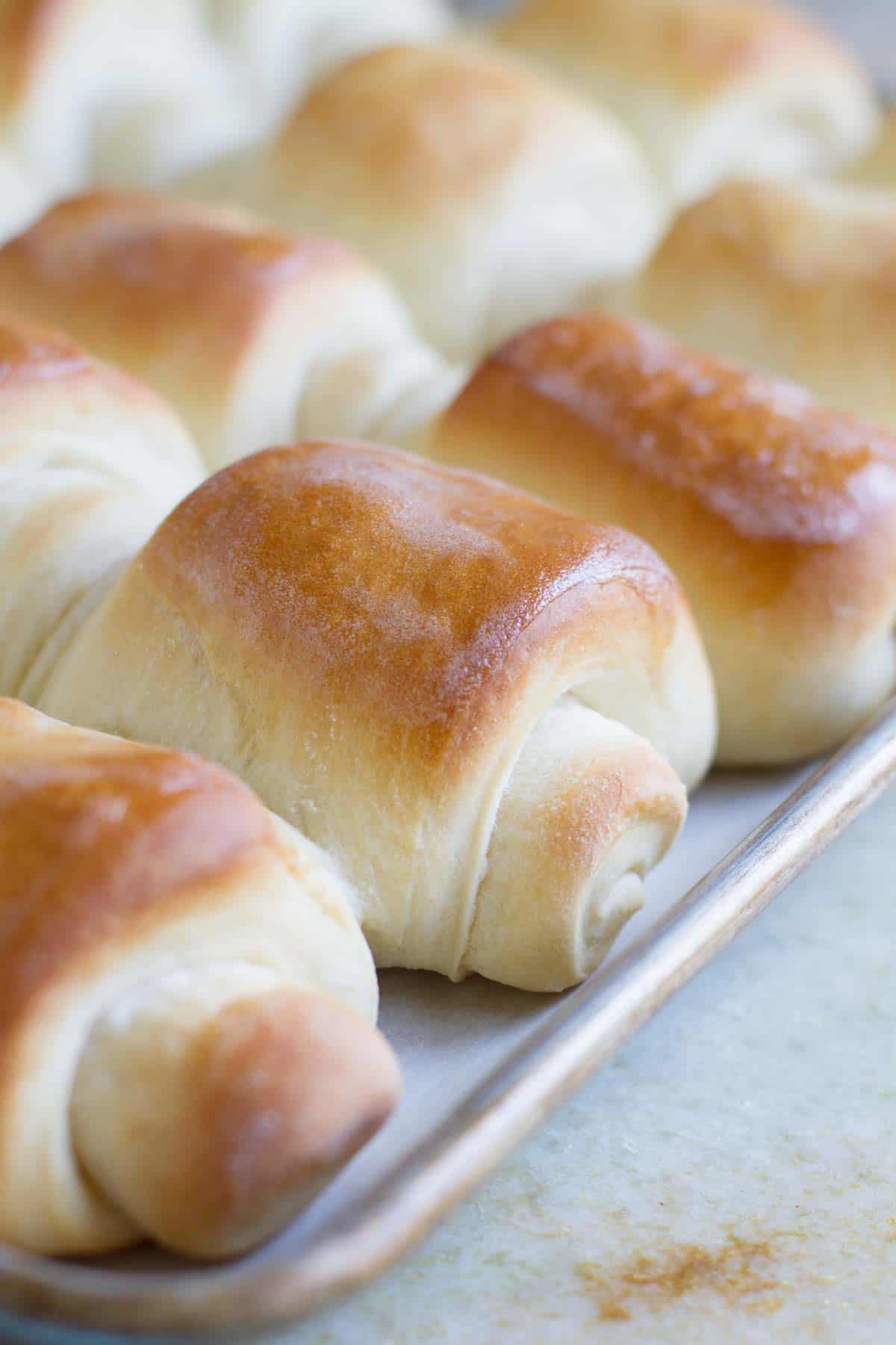 Perfect Soft and Fluffy Dinner Rolls - Mel's Kitchen Cafe