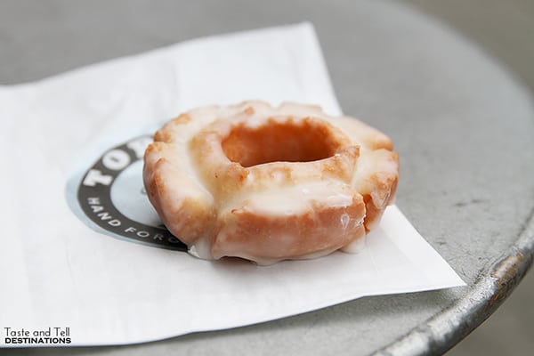 Old Fashioned Doughnut at Top Pot Doughnuts - Where to eat in Seattle, Washington