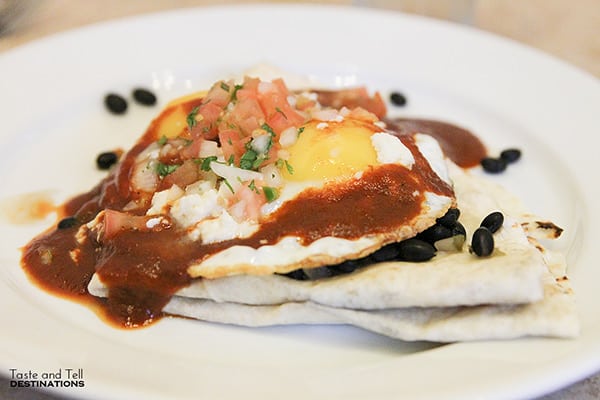 Huevos Rancheros from Lucky Diner - Where to eat in Seattle, Washington