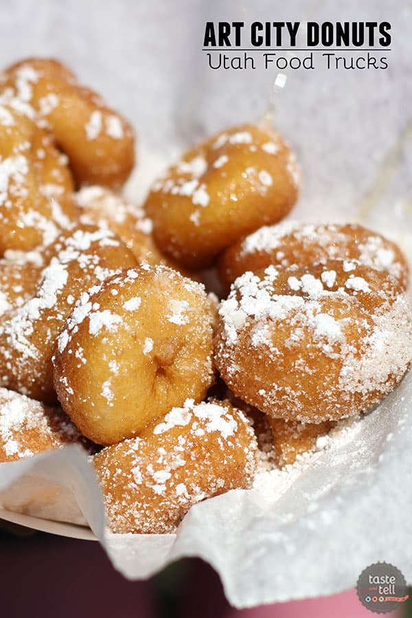 Art City Donuts – Utah food truck serving hot mini donuts. Go straight for the daily specials - to die for!