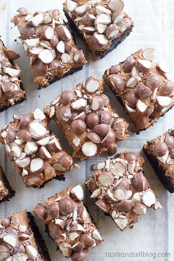 Double Malt Brownies