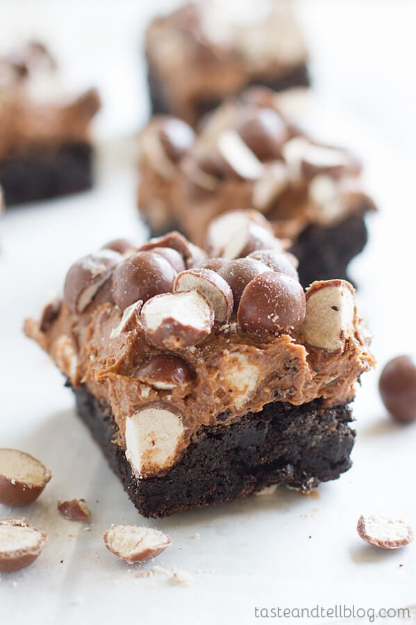 Double Malt Brownies