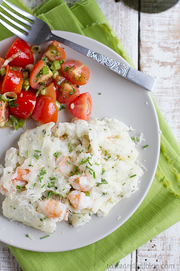 Shrimp and Grits Casserole