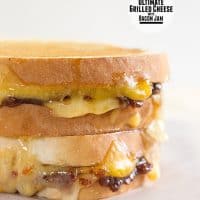 Ultimate Grilled Cheese with Bacon Jam on Taste and Tell