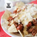 Chili Dog Nachos on Taste and Tell