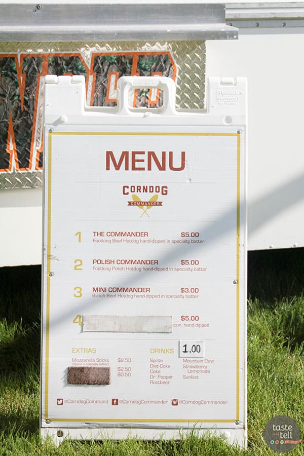 Corndog Commander - A Utah food truck serving piping hot corn dogs.