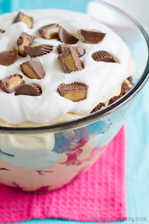 Peanut Butter Brownie Trifle Taste and Tell