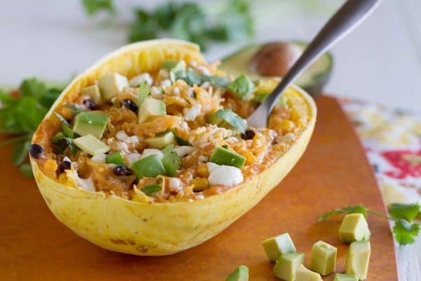 Spinach Artichoke Spaghetti Squash Recipe - Taste and Tell