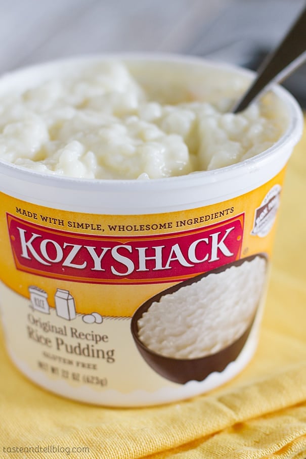 Kozy Shack Rice Pudding for Lemon Pie Rice Pudding