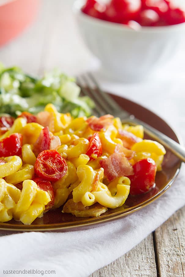 BLT Baked Mac and Cheese