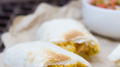 Breakfast Burritos - Campfire Style