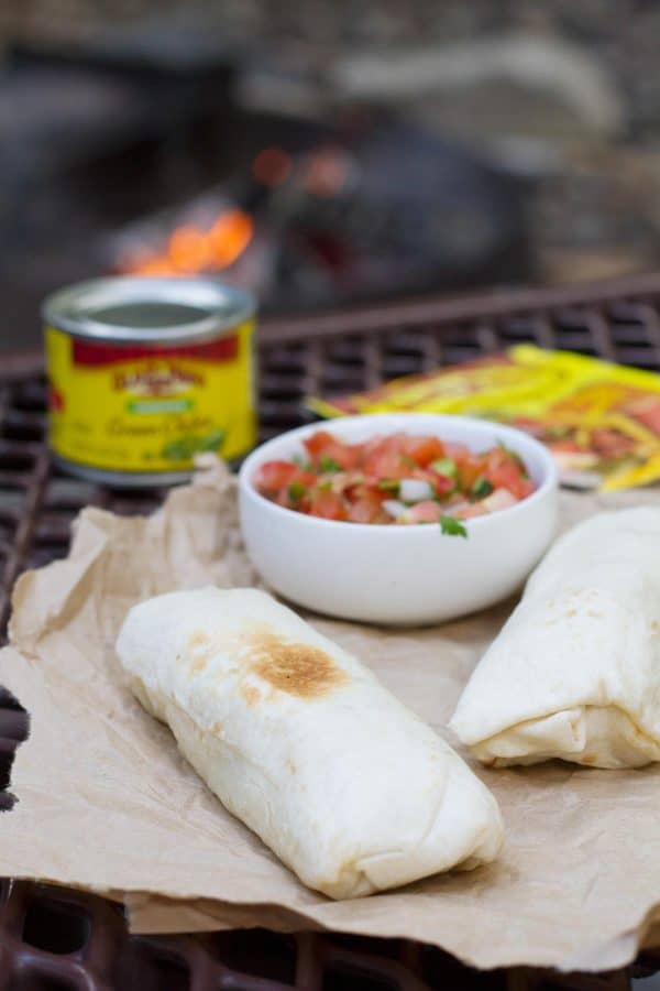 Camping breakfast burritos recipe