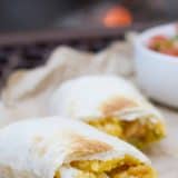 How to make Breakfast Burritos Campfire Style