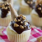 Drumstick Cupcakes on Taste and Tell
