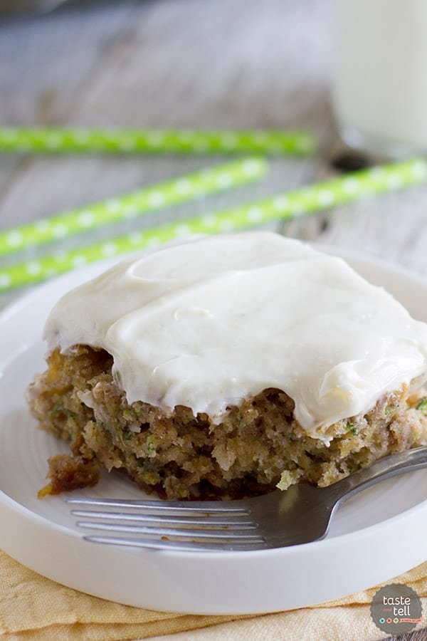 Pineapple Zucchini Cake Taste and Tell