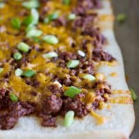 BBQ Beef Pizza