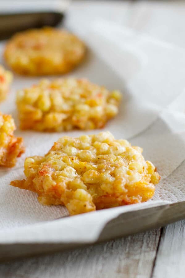 Fritters made with Fresh Corn