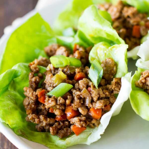 Chicken Lettuce Wraps recipe