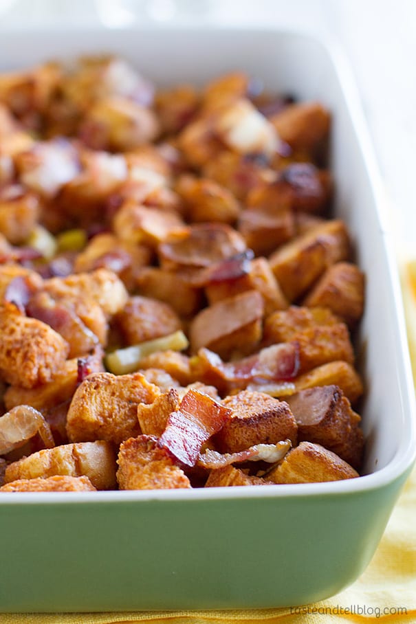 BBQ Bacon Stuffing Recipe