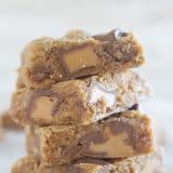 Caramel Spice Cake Blondies