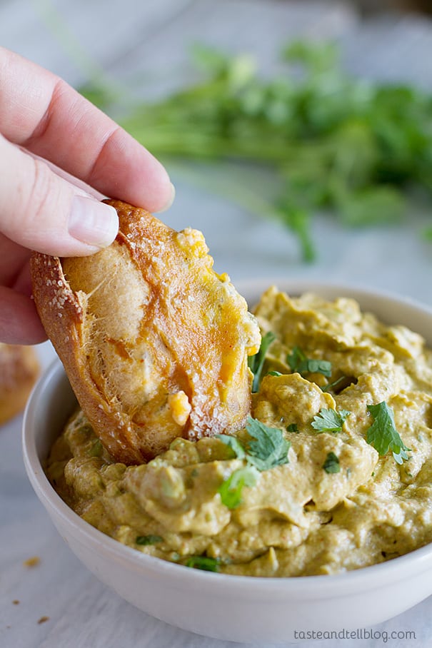 Jalapeno Stuffed Taco Soft Pretzel Sticks  with Taco Guacamole