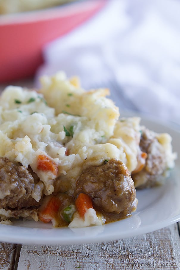 Meatball Cottage Pie Taste And Tell