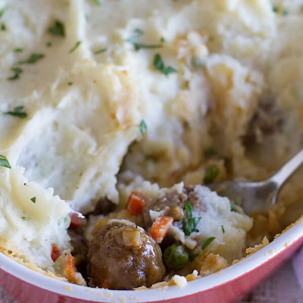Meatball Cottage Pie Recipe