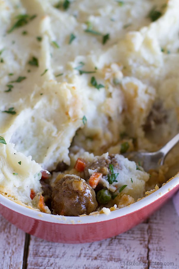 Meatball Cottage Pie Taste And Tell