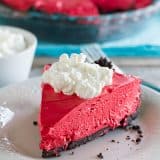 Red Velvet No Bake Cheesecake
