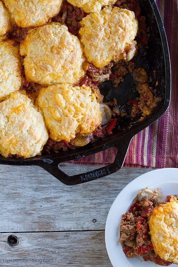 Skillet Turkey Pot Pie