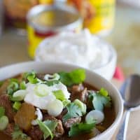 Slow Cooker Enchilada Beef Stew