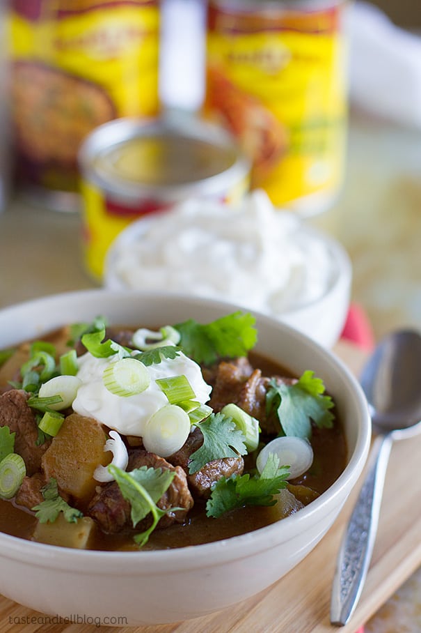 Slow Cooker Enchilada Beef Stew