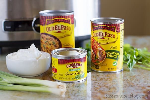 Making Slow Cooker Enchilada Beef Stew