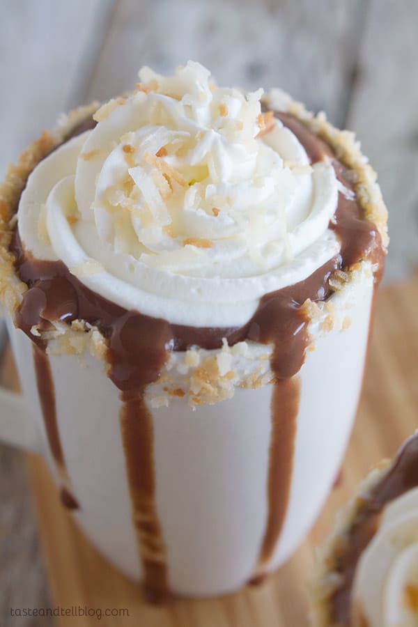 A great way to liven up your hot chocolate - Cashew Coconut Hot Chocolate Recipe