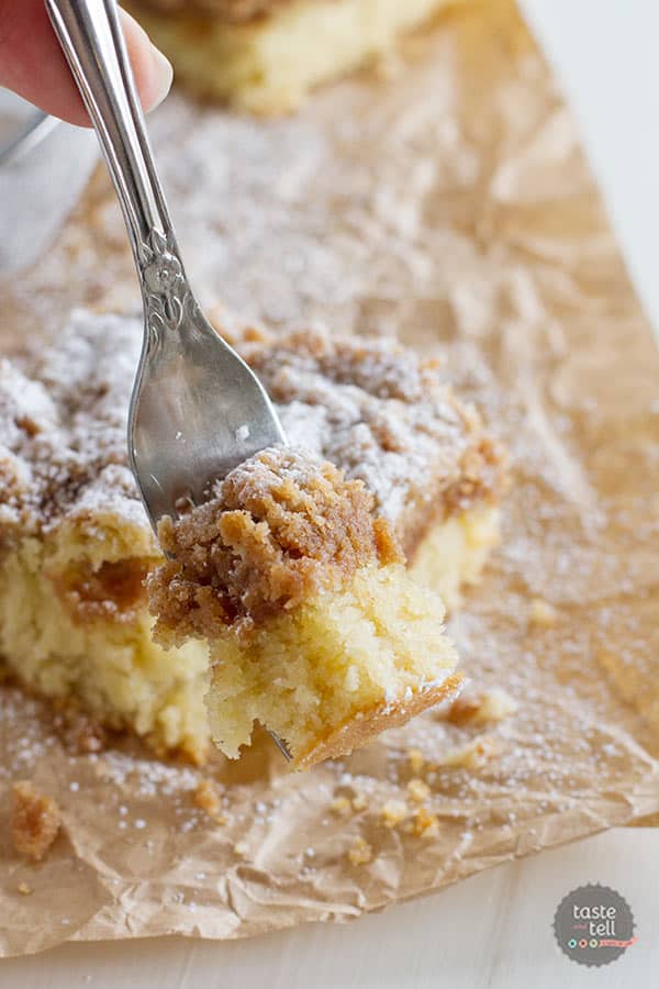 The best Crumb Cake Recipe - you won't need another recipe!