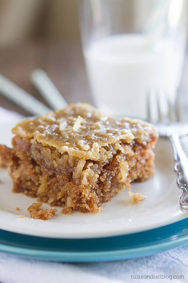 Old Fashioned Oatmeal Cake