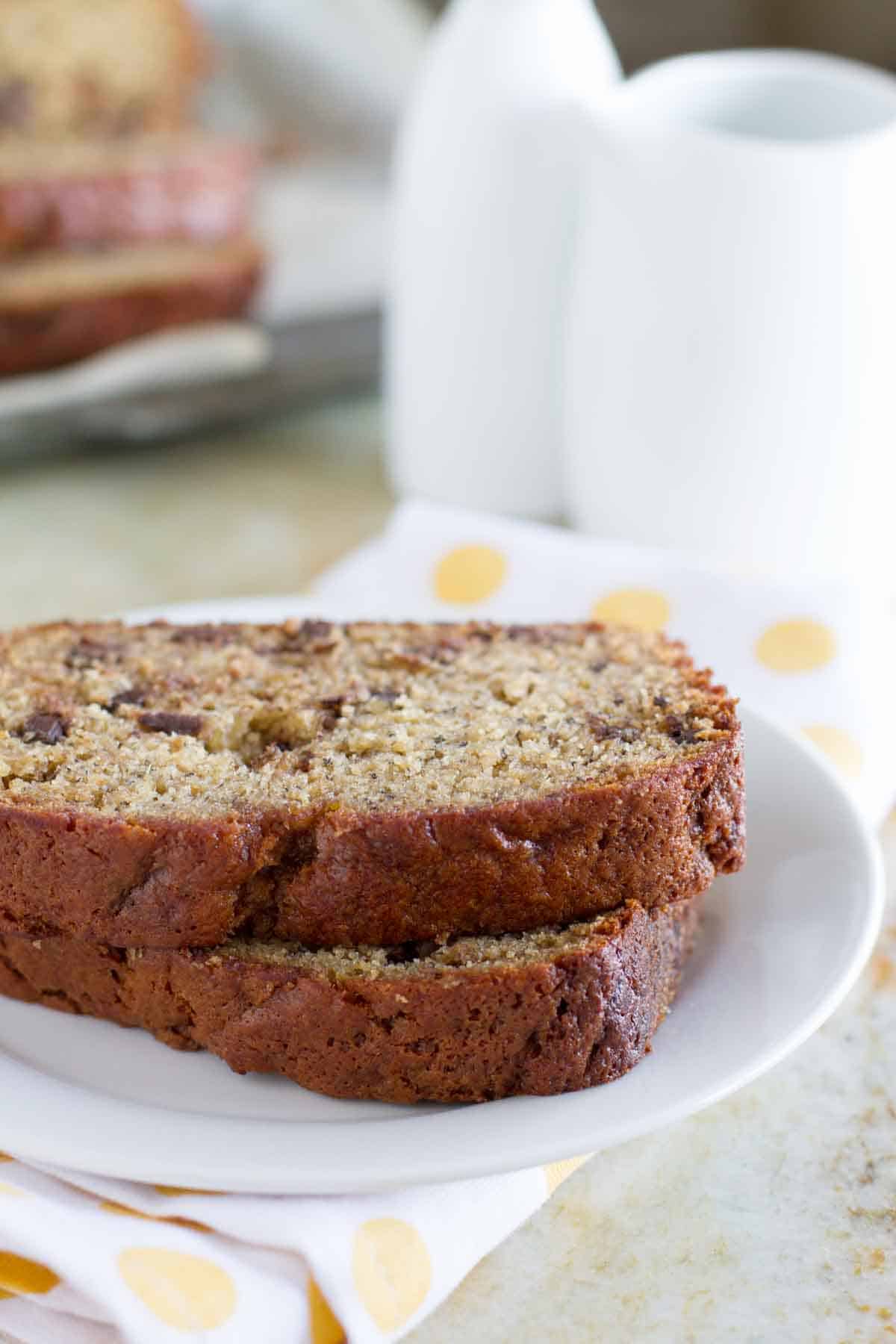 Peanut Butter Banana Bread Taste and Tell
