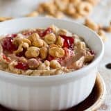 Peanut Butter and Jelly Dip - the perfect sweet dip recipe!