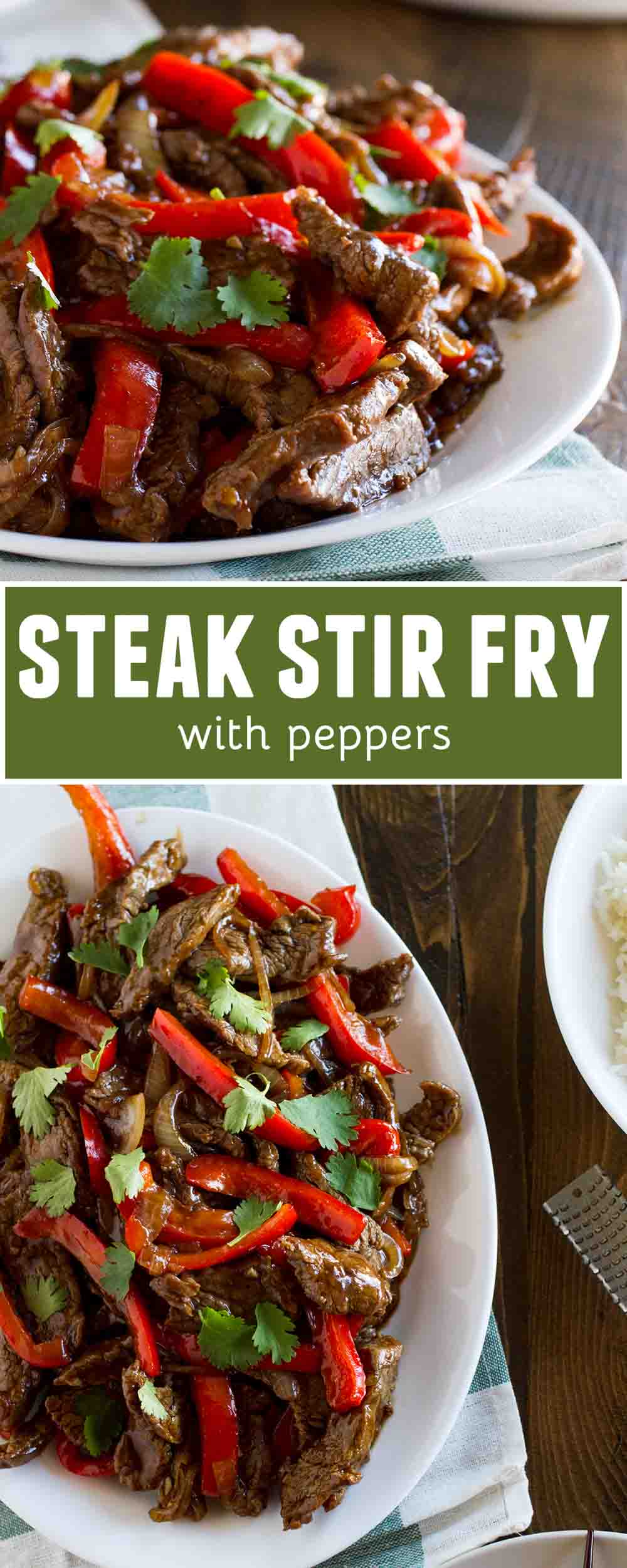 Steak Stir Fry Recipe with Peppers Taste and Tell