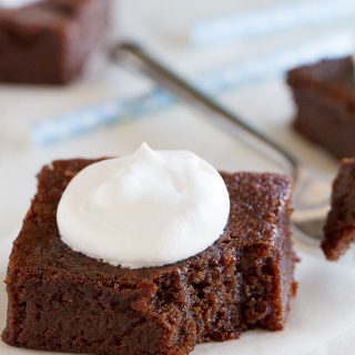 Coconut Flour Brownies - a grain free dessert that is irresistible!