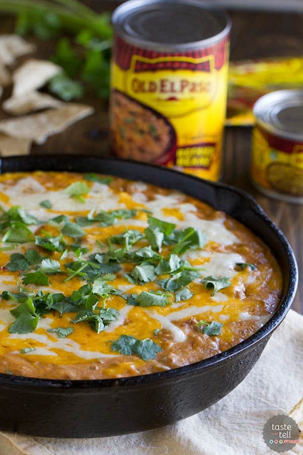Hot Beef and Bean Dip Taste and Tell