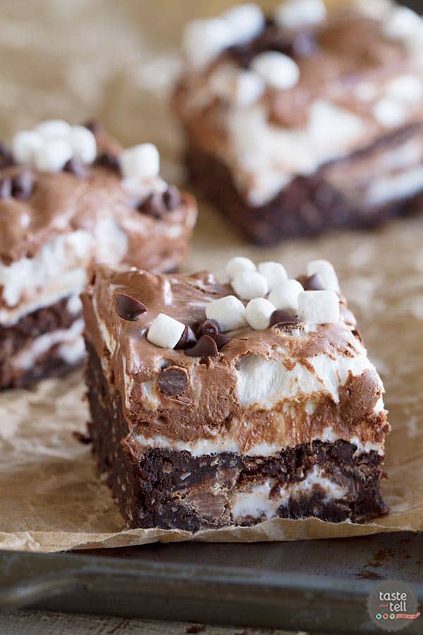Mega Mallow Coconut Brownies - the ultimate indulgence!