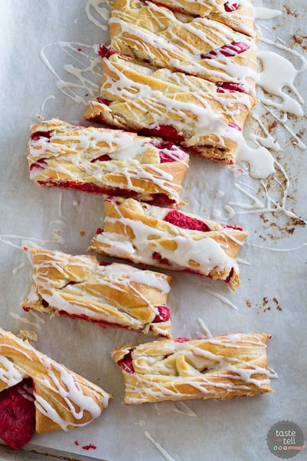 Easy Red Velvet Cream Cheese Danish - a great breakfast or brunch!